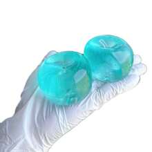 Crystal Apple With Soft Tones, Ultra-Thin Skin And Smooth Soft Touch. It Can Be Used As A Squeezable Stress Relief Ball Or A Tactile Sensory Toy. Perfect For Placing On An Office Desk, And Also An Excellent Office Stress Relief Gift. - Multicolor - View 10