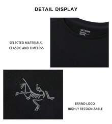 Arc'teryx Cormac Heavyweight Series Men's Long Sleeved T Shirt X000007422 - 黑色X000007422-Black - 查看 9