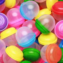 1/5/10/20pcs Kapsul Mesin Penjual Otomatis Entervending - Kapsul Acorn Transparan Buram 2 Inci - Kapsul Mainan Kosong - 7 Warna Kapsul Plastik untuk Mainan - Kapsul Mesin Hadiah 51mm - Wadah Mesin Capit - MultiWarna - View 4