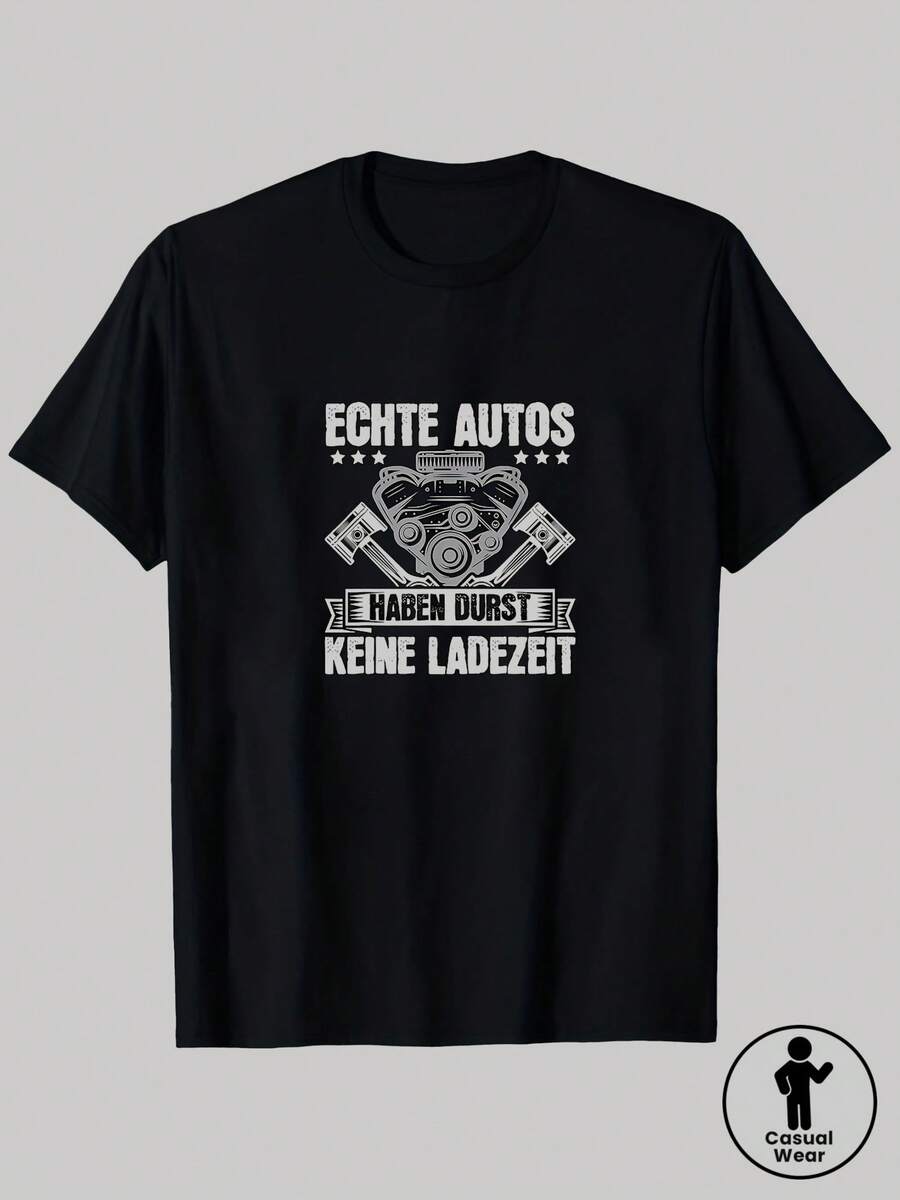 Men T-Shirts - Black - View 1