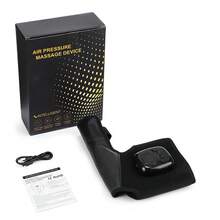 Hailicare Air Compression Foot & Ankle Massager, Meredakan Tekanan pada Kaki, Terapi Panas Dua Zona untuk Pergelangan Kaki + Telapak Kaki, 3 Tingkat Suhu, 4 Tingkat Intensitas, Pengatur Waktu Cerdas 15 Menit, Alat Pijat Relaksasi Otot Portabel yang Dapat Diisi Ulang - View 13