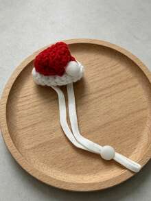 1pc Cartoon Knitted Mini Hat, Multiple Cartoon Yarn Hats, Handmade Knitted Pet Hat - Multicolor - View 10