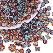 30g/Beutel Vintage Barock Perlen unregelmäßige Schmetterling Blume Acryl lose Abstandshalter Perlen für DIY Schmuckherstellung handgemachte Halskette Armband Zubehör - Barockstil - Übersicht 7