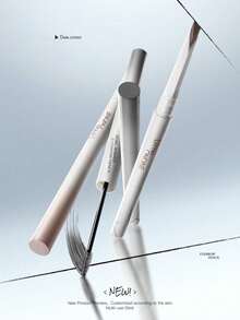 Little Ondine Pensil alis dua sisi 01, dengan ujung segitiga ultra-halus untuk pembentukan yang presisi, kuas spiral untuk perpaduan alami, tahan keringat dan tahan gores, serta mudah dihapus. Pensil alis warna alami, 0,17g + 1,6ml / 0,06oz. - 01 - View 10