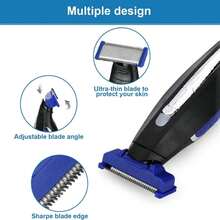 Razor Replacement Head, Compatible With Micro Touches Solo Trimmer, Solo Hybrid Razor Replacement Head, Replacement Blades, Shaving Tools, Facial Razor, Men's Gift Idea, Razor, Halloween, Christmas, Boyfriend's Gift - Multiple Styles - View 2