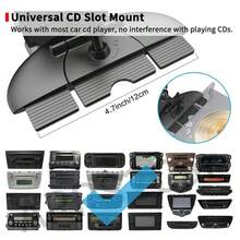 LRBH Universal Car Mount [2-In-1] CD Slot GPS Car Mount, Suitable For 7-12.4 Inch Tablets, CD Player Phone Holder, Suitable For 3.5-7 Inch Smartphones, Dashboard Mount, Suitable For IPad Pro/Air/Mini - B - View 6