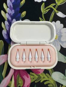 6pcs Replacement Pencil Tips With Storage Box, Compatible With Apple Pencil Pro, Fine Metal Tips For Apple Pencil 2nd Gen And 1st Gen/Apple Pencil USB-C, Wear-Resistant Precise Control Pen Tip Set, Birthday Holiday Gift Box Pen Accessories For Mother, Family, Friends - Multicolor - View 12