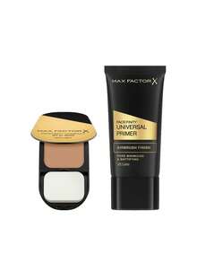 Max Factor [Bundle] Facefinity Compact Foundation 003 Natural Rose 10 G + Facefinity Universal Primer 30 Ml - 003 Natural Rose+Clear - View 1