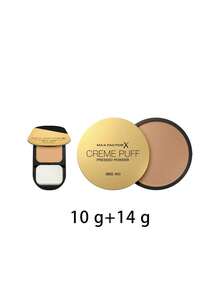 Max Factor [حزمة] كريم أساس مضغوط فيسفينيتي 033 بيج كريستالي 10 جرام + بودرة مضغوطة كريم بوف 13 بيج جديد 14 جرام - 033 بيج كريستالي + 13 بيج جديد - مشاهدة 2