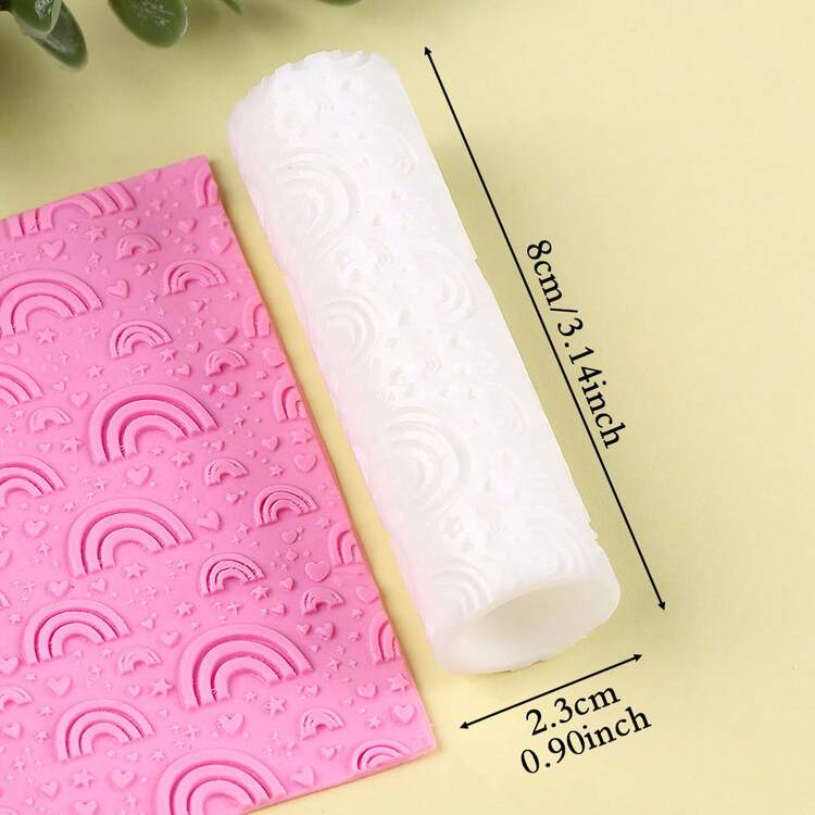 1 PC Polymer Clay Texture Roller, Polymer Clay Earring Making Roller - Very Suitable For Making Polymer Clay Texture Sheets - GL326 - View 2
