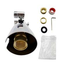 2-Function Ergonomical Bathroom Bathtub Faucet, Bathtub Spout Bathtub Faucet 5.39*3.54*2.56 In - Variant - View 2