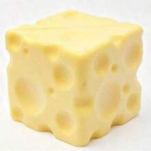 Giant Cheese Cube Stress Ball, Large Cheese Squeeze Ball, Stress Relief Toy, ASMR Sensory Anti-Stress Product, Christmas Gift, Squish>Barato, Dumpling Surprise - Multicolor - View 7