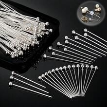 200pcs 16-40mm Iron Alloy Ball Pins, Handmade DIY Jewelry Bracelet Necklace Phone Car Hanging Keychain Material Accessories - Crochet Hook - View 4