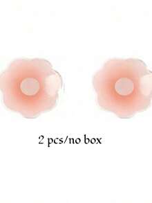 2/12pcs Reusable Invisible Seamless Nipple Covers, Non-Slip, Suitable For Various Occasions - Baby Pink - View 16