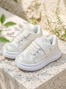 1 Pair 2026 New Children's Sports Shoes, Retro Fringed Breathable Mesh ...
