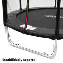 Joykoo Kids Trampolines - Black - View 3