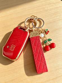 Compatible con Funda de Llave Kia Ceed Cerato Forte NIRO Seltos Sorento Soul Sportage Telluride K5 Cubierta de Llave: Carcasa de Llave Inteligente de 5 Botones Adecuada para Cubierta de Llave Inteligente Kia Material TPU Suave K5, K3, K2, KX3/K4 Juego de Carcasas de Llave de Coche (Solo Carcasa, Sin Llave) - A - Ver 6
