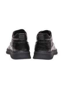 CAMEL CROWN Men's Business Casual Leather Shoes, Soft Sole, Anti-Slip, Comfortable, Breathable, Suitable For Formal Occasions - Black - View 4