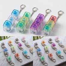 Stress Relief Keyboard Keycap Decor - Mechanical Keyboard Pendant - Valentine's Day Gift And Fashion Accessory, Single Row Keyboard Key - Multicolor - View 11