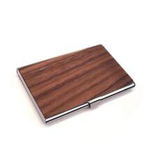 Personalized Business Fashion Business Card Holder, Customizable Logo Office Supplies Gift Business Card Holder, Magnetic Business Card Clip, Suitable For Storing Business Cards, Also Can Store Cigarettes, Father's Day Gift - Multicolor - View 14