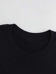 Women T-Shirts - 黑色 - 查看 3