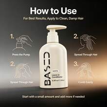 Santal Leave-In Conditioner, Instant Hydrating Anti-Frizz Hair Treatment, Long Lasting Nourishing Leave On Hair Care 200ml - Conditioner - View 4