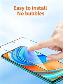 3 Buah Pelindung Layar Kaca Tempered untuk Mi, HD Jernih, Bebas Gelembung, Perlindungan Lebih Luas, Film Pelindung Layar Kaca Tempered untuk Redmi Mi - Clear - View 4
