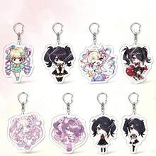 Anime Heavy Dependence Acrylic Keychain Pendant Creative Funny Accessories Gift - Multicolor - View 1
