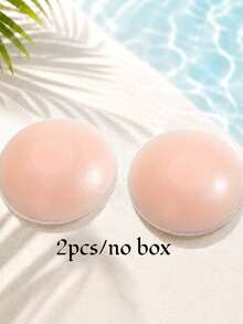2/12pcs Reusable Invisible Seamless Nipple Covers, Non-Slip, Suitable For Various Occasions - Baby Pink - View 18