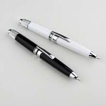 (MAJOHN) Retractable Fountain Pen, Twist-Action Capless Design With Resin Barrel, Smooth Writing Ink Pen For Office & School Students - Multicolor - View 7