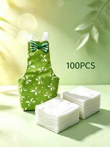 100pcs Disposable Bird Diapers With Pads, Parrot Poop Liners, Bird Flight Suit + Pads, Parrot Outfit, Absorbent Bird Cage Liners, Quick Clean Waste Absorption Pads, Suitable For Parrots And Small Birds, Daily Use Bird Cleaning And Grooming Supplies - View 6