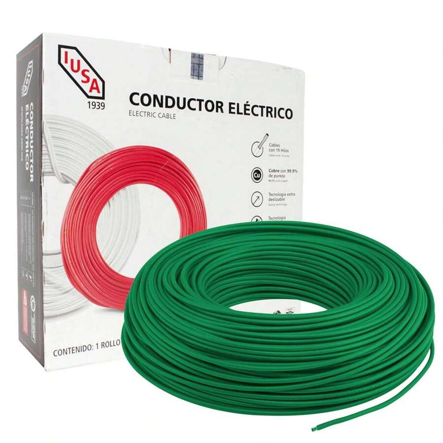 IUSA GROUP Wires & Cables - Green - View 1