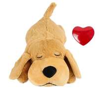 Boneka Anjing Plush untuk Pelatihan Perilaku Anak Anjing dengan Detak Jantung, Boneka Pereda Kecemasan & Bantuan Tidur yang Nyaman, Tahan Lama, Dropshipping - MultiWarna - View 9