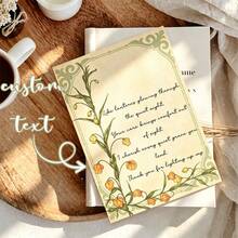 Customized Personalized Bridal Shower Invitation Cards With Custom Text, Inner Pages And Envelopes, Gift Cards And Thank You Cards, Suitable For Birthday, Wedding, Anniversary And All Holiday Parties - Customized Greeting Cards - View 2