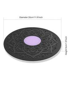1pc Fitness Balance Board, Sensory Integration Rehabilitation Training Fitness Equipment, Yoga Board Seesaw - Multicolor - View 6