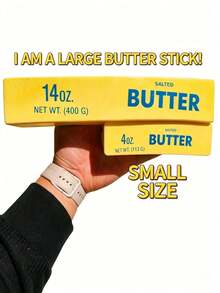 22~24cm Large Soft Butter Stick Toy, Soft And Comfortable Texture, Stress Relief Effect. Suitable As A Holiday Gift, Fun And Cute Gift Choice. Can Be Used In Party Games, Parties And Other Activities. (Random Style) - Multicolor - View 10