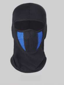 1pc Mesh Breathable Full Face Sun Protection Hat, Suitable For Motorcycle Riding, Bicycle Riding - Multicolor - View 8