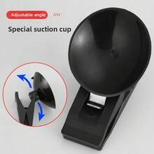 2pcs Multifunctional Suction Cup Clips, Car Window Towel Clips, Sunshade Clips, Car Interior Multi-Function Ticket & Card Clips, Portable Car Suction Cup Clips, Detachable Sunshade Ticket Car Accessories Clips - A - View 6