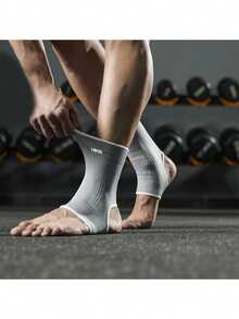 2 Pairs Ankle Support Sleeves, Elastic Fit For Ankle Stability And Sprain Prevention, Breathable And Non-Stuffy, Suitable For Basketball, Football, Volleyball, Running And Fitness - Multicolor - View 8