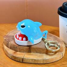 Interactive Biting Shark Toy Keychain Pendant, Fashionable Bag Charm, Lightweight Bag Keychain Accessory, Cute & Charming Wallet Pendant, Gift For Friends - A - View 6