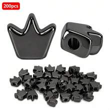 100/200顆 7mm 皇冠隔珠 大孔散珠 DIY 手鍊項鍊珠寶手工配件 4色 - CCB皇冠 - 查看 13