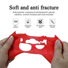 Compatible With XBOX 360, 1pc Game Controller Silicone Protective Cover + 2pcs Joystick Caps Set, Dust-Proof, Scratch-Resistant, Anti-Slip, Enhanced Gaming Control Feel - View 6