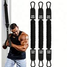 1pc Full Coverage Resistance Training Band - Dual-Direction Buckle Heavy Duty Pull Rope, Pull-Up Assist Resistance Band, Strength Fitness Chest Back Arm Training, Home Gym Multi-Function Weighted Workout Equipment - Multicolor - View 1