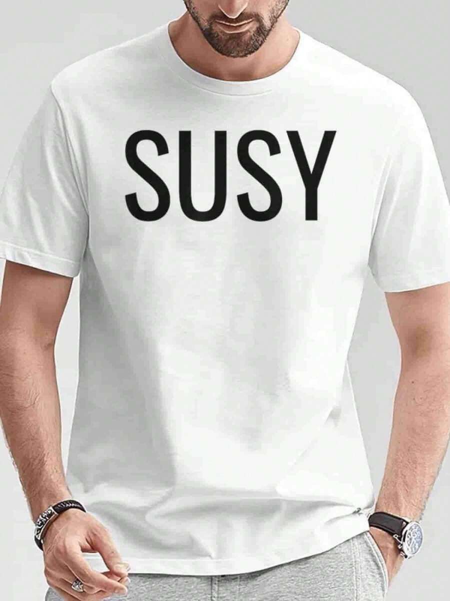 ChristmasSusy-Shirt Summer Simple HarajukuHot Item - 白色 - 查看 1