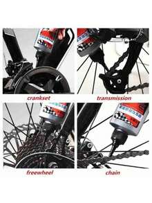 100ml Bicycle Lubricating Oil, Bicycle Care Oil Waterproof Rust Removal, Suitable For Mountain Bike Road Bike Bicycle Chain Oil, Multi-Purpose Lubricant, Front & Rear Shock Absorber Anti-Rust Anti-Dust Bike Oil, Bicycle Repair Parts - Multicolor - View 5