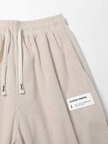 Women's Outdoor Casual Corduroy Long Pants, Fashionable Versatile Sports - Apricot - View 7