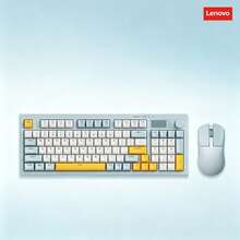 Lenovo 有線三模鍵盤機械手感RGB混彩背光防塵防濺水辦公遊戲筆記本通用 - 查看 14