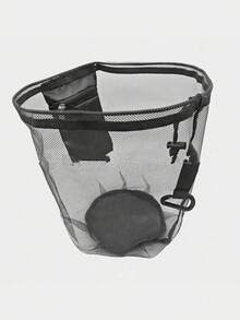 Sports Drawstring Net Bag Portable Basketball Net Bag Ball Storage Bag Mesh Carry Bag With Zipper Pocket Suitable For Men Women Basketball Soccer Football Volleyball And Rugby Sports Equipment Storage Basketball Gear Basketball Stuff - Multicolor - View 13