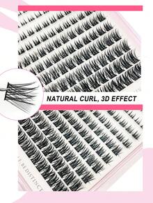 Asiteo 120pcs Bulu Mata Ekstensi Lembut dan Halus, Campuran 8-16mm 0.07mm D Curl, 10 Baris Bulu Mata Imitasi Mink Tahan Air, Cocok untuk Tampilan Riasan Natural hingga Dramatis, Ideal untuk Sehari-hari, Pesta, atau Acara - D - View 5