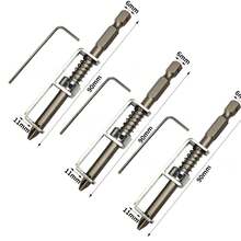 2/3pcs-Spring-Loaded Screwdriver Holder, Spring Clip Design To Prevent Dropping, Designed For One-Handed Use With Ergonomic Locking Mechanism. Spring Positioning One-Handed Operation Universal Screw Fixing Tool With Cross-Head Bit. Tool Accessories, Power Tool Accessories. - Multicolor - View 13